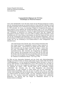 Unter vielen Intellektuellen in der VR China