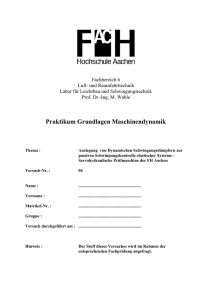 Praktikumsversuch Nr. 3