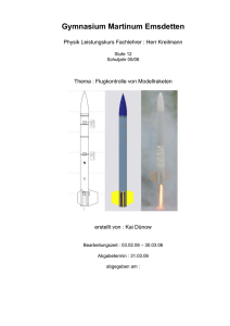 1 Einleitung - Raketenmodellbau.org