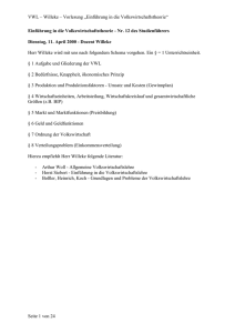 Fortbildung an der Veraltungs- und Wirtschafts-Akademie Köln - VWA-BWL