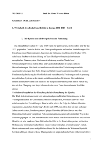 Bismarcks Staatsstreichdrohung und Sammlungspolitik: Bismarck
