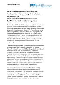 Formblatt Gesprächsprotokoll - Fraunhofer