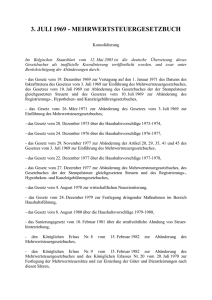 Mehrwertsteuergesetzbuches
