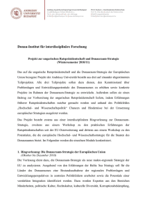 Donau-Institut für interdisziplinäre Forschung