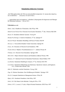 Simulation diskreter Systeme