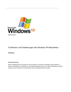 Funktionen und Erweiterungen des Windows - PC