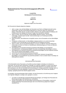 Niedersächsisches Personalvertretungsgesetz (NPersVG)