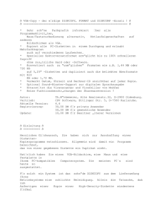 VGA-Copy - der würdige DISKCOPY, FORMAT und DISKCOMP