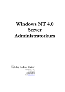 Was ist Windows NT