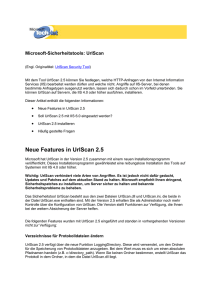 UrlScan 2.5 installieren