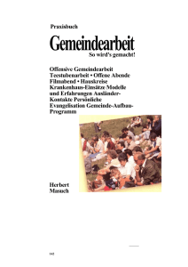 Praxisbuch Gemeindearbeit