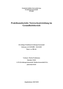 Praktikumsbericht_Netzwerkaufbau - Friedrich