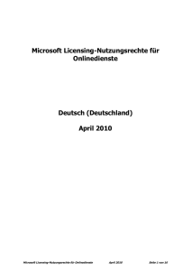 Microsoft-Onlinedienste