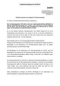 2.) VG Berlin bestimmt neue Regeln für Telefonmarketing