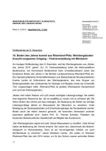 Boden des Jahres 2014 - Deutsche Bodenkundliche Gesellschaft