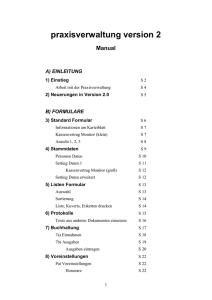 1) Start und erster Einstieg