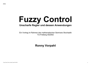 2. Fuzzy-Control