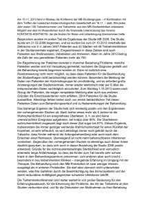 ALL-MB 2008, Tagungsbericht 11/2013 - Kontakte