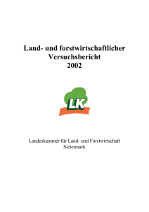 2.1 Körnermais - Landwirtschaftliche Umweltberater Steiermark