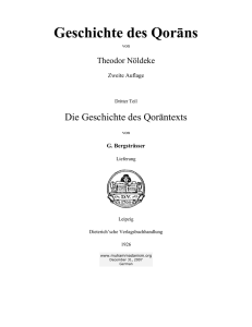 Sure 5, 58 يقول Medina Mekka Damaskus