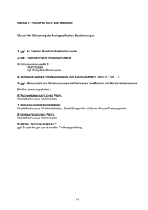 Modultitel - Georg-August