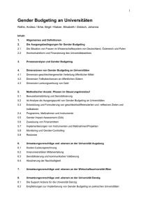 2.2 Hochschulreform und Finanzierung des