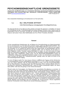 Downloads - Psychowissenschaftliche Grenzgebiete