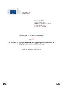 SANCO/13014/2012 Rev, 1 - Europäische Kommission