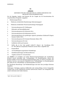 D029990/02 DE ANHANG KRITERIEN F&Uuml;R DIE VERGABE DES EU