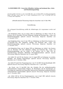 Gesetz &uuml;ber &ouml;ffentliche Auftr&auml;ge und bestimmte Bau-, Liefer