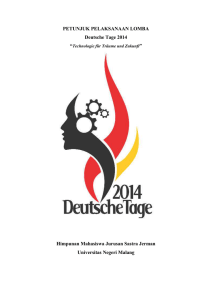 petunjuk pelaksanaan lomba