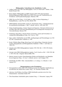 Bibliographien, Nachschlagewerke, Handb&uuml;cher, Lexika