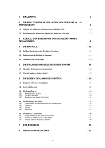 6 Die Reisen Benjamin des Dritten