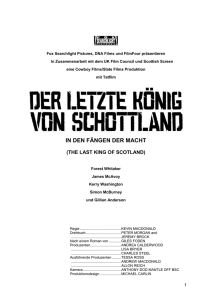 THE LAST KING OF SCOTLAND