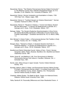 Bausenhart, Werner - The University of Winnipeg