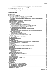 Hier meine Mitschrift zum Thema Handels