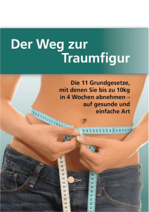 Der Weg zur Traumfigur: Die 11 Grundgesetze, mit denen Sie bis zu