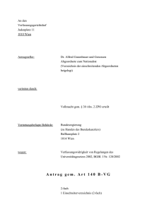 B. Zum Organisationsrecht des UG 2002