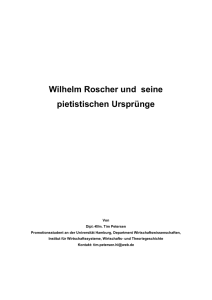 Wilhelm-Roscher - Evangelische Akademie Tutzing