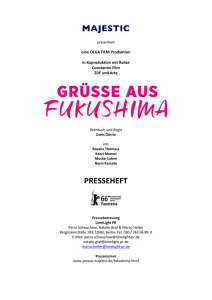 GR&Uuml;SSE AUS FUKUSHIMA Presseheft [*]