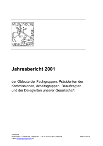 2. Obleute der Fachgruppen