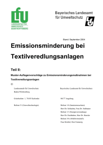 Auflagen Leitfaden - LUBW - Baden