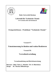 F7+F8 - Lehrstuhl für Technische Chemie - Ruhr