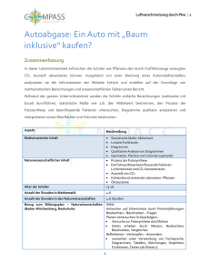 2. Beschreibung der Unterrichtseinheit