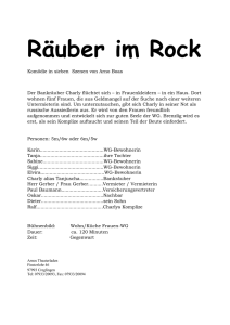 Räuber im Rock - Theaterverlag Arno Boas