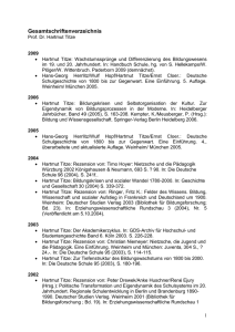 Gesamtschriftenverzeichnis - Leuphana Universität Lüneburg