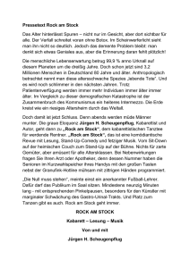 Pressetext Rock am Stock - Jürgen H. Scheugenpflug