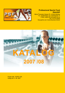 Katalog 2007/08 - Vienna Business School HAK / HAS Mödling