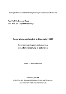 Generationenstudie 2005