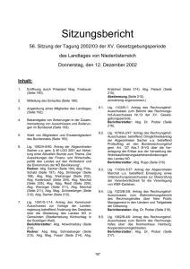 56-si - beim Nieder&ouml;sterreichischen Landtag